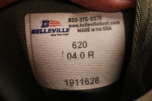 Belleville Mens ONE XERO Ultra Light Assault Boots - Size: 4R - Sage - Used