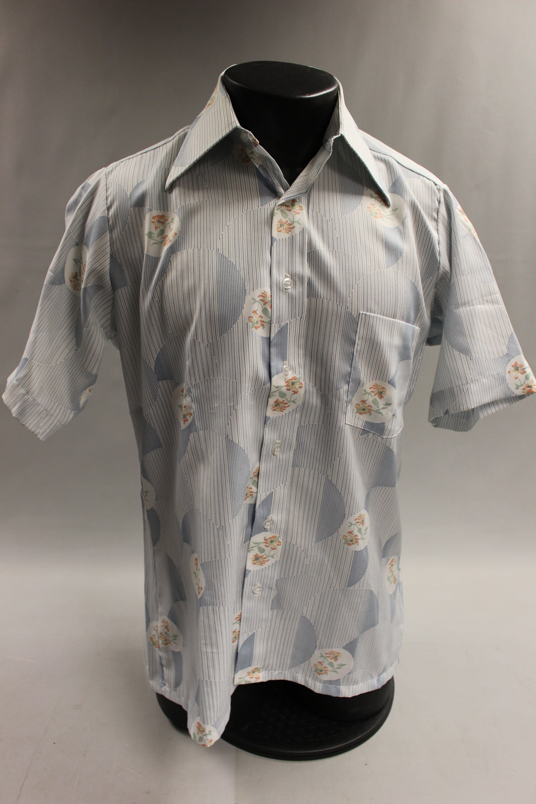 sears dress shirts Vintage 80's Sears Perma-Prest Button Up Shirt CobbleStore Vintage