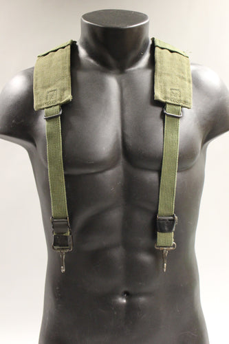 M1956 Combat Field Pack Suspenders - 8465-577-4922 - - Used