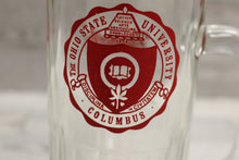 Load image into Gallery viewer, Vintage Ohio State University Buckeyes &quot;Friendly&quot; Glass Mug - Used