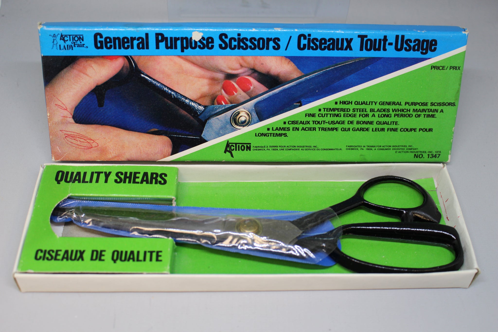 Action Lady Fair General Purpose Scissors - Ciseaux Tout-Usage - Used ...