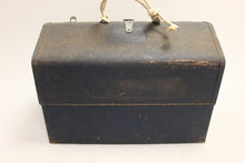 Load image into Gallery viewer, Vintage Military Aircraft Metal Mechanics Toolbox - 17" x 12" x 10" - Used
