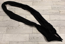 Load image into Gallery viewer, USN Navy Black Neckerchief Scarf - Enlisted &amp; P/O - Pre-Rolled - Not Tied - Used