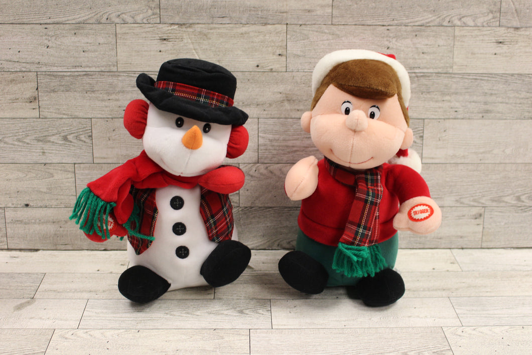 Avon Kids Sing-Along Snow Pals - Set of 2 - Used