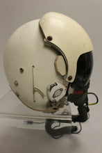 Load image into Gallery viewer, Vintage 1979 USAF Pilots Flight Helmet with Oxygen Mask &amp; Visor - Used