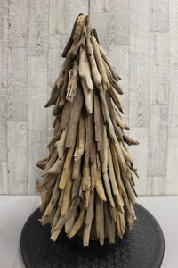 Vintage 16" Driftwood Christmas Tree - Hand Crafted - Rustic - Used