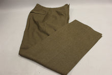 Load image into Gallery viewer, Marine Corp Men&#39;s Serge Green Wool Trousers - 32R - Used