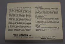 Load image into Gallery viewer, Park Sherman Wood Telephone Index Set - Used