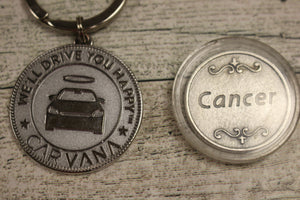 Lot of 8 Challenge Coins - Carvana, Quick Wash, Four Seasons + more - Used