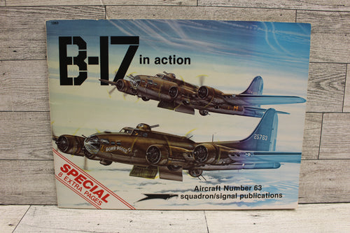 B-17 In Action - Aircraft Number 63 - Squadron/Signal Publications - Used