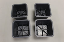Load image into Gallery viewer, 4" Bed Risers - Set of 4 - Black - Used