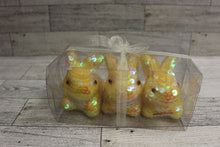 Load image into Gallery viewer, Easter Foam/Sequin Yellow Bunny Set - New