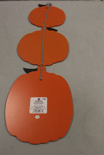 Load image into Gallery viewer, Halloween Tri-Pumpkin Decor/Wall Hanging -New