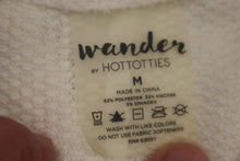 Load image into Gallery viewer, Wander Hotties Waffle V-NeckTunic - Ivory - Medium - New
