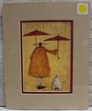 Load image into Gallery viewer, Sam Toft Fine Art Wall Print - She Who Must Be Kept Dry - Mat 8x10
