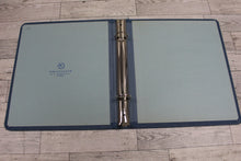Load image into Gallery viewer, Collegiate S.S. Kresge Co 3 Ring Binder - W-5938 - Blue - Used