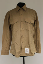Load image into Gallery viewer, USMC Marine Men's Long Sleeve Khaki Shirt - Size 16 x 35 -8405-01-515-9027 -Used