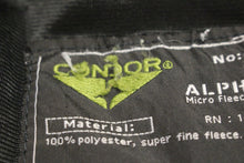 Load image into Gallery viewer, Condor Alpha Black Zip Up Micro Fleece Jacket - Large - Used