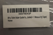 Load image into Gallery viewer, T-Shirt Ruler Guide Measurement Tool - 8 pieces - New