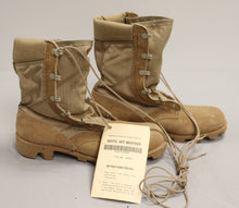 Load image into Gallery viewer, Army Hot Weather Combat Boot - Sand Tan - Size: 7-1/2 XNarrow - New