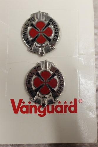 Vanguard Set Of 2 U.S. Army DI Pin 39th Signal Battalion -New