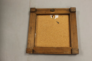 San Diego Wood/Cork Trivet - 8" x 8" - Used