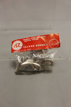 Load image into Gallery viewer, Sears Corner Braces - Nickel Plated - 7280 - New