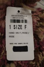 Load image into Gallery viewer, Bass Pro Shop Hand Knit Ear Hat Beanie Hat - Rose - One Size - New