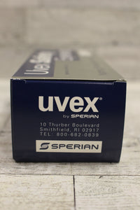 Uvex XC Genesis Safety Glasses W/ Black Frame & Gray Lens - S3301X - New