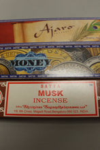 Load image into Gallery viewer, Set of Satya Incense Sticks with 2 Tray Boards - Variety Pack - Used