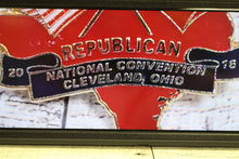 Load image into Gallery viewer, Republican National Convention 2016 Lapel Pin - Used