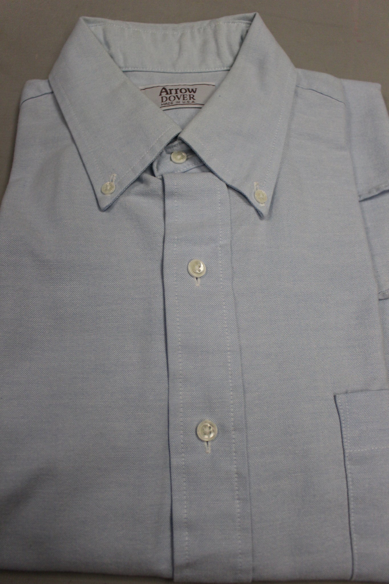 Arrow Dover Long Sleeve Button Up Dress Shirt - Size: 16 x 34/35 Arrow Dover Long Sleeve Button Up Dress Shirt - Size: 16 x 34/35