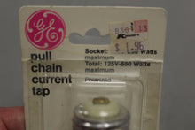 Load image into Gallery viewer, GE Pull Chain Current Tap - 1707-21D - Ivory - New