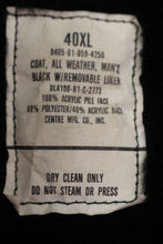 Load image into Gallery viewer, All Weather Trench Coat With Fur Liner - Black - 40XL -8405-01-059-4250 - Used
