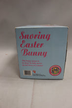 Load image into Gallery viewer, Vintage Gemmy Animated Snoring Easter Bunny - Used