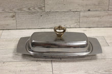 Load image into Gallery viewer, Kromex Silver Butter Plate Dish - Made in USA - Used