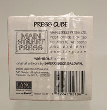 Load image into Gallery viewer, Main Street Press Post-it Cube - Wishbone - 345 sheets - Sherri Baldwin - New