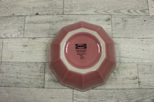 IKEA Pink STRIMMIG Cereal Bowl - 6" - #12011 - Used