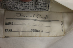 US Air Force Ceremonial White Mess Dress Jacket - Used
