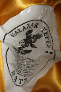 Salazar Yepez Mexican Mariachi Sombrero Purple Hat - 23" Across - Adult - Used