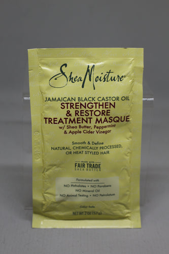 Shea Moisture Jamaican Black Castor Oil Treatment Masque - 2 oz. - New