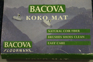 Bacova Snowman Koko Floor Door Mat - 21" Round - New