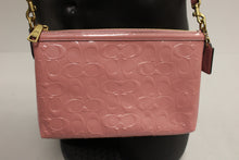 Load image into Gallery viewer, Coach Legacy Zip Top Crossbody Bag In Signature Leather - Pink - New