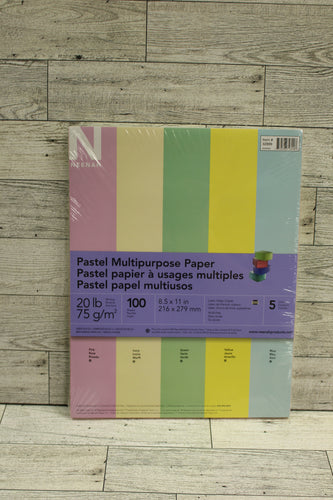Neenah Multipurpose Paper Pastel 100 Pack -New