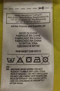 Adidas Climalite Cotton T-Shirt - Medium - Yellow - Used