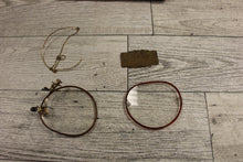 Load image into Gallery viewer, Antique Eyeglass Case with Optometrist Joseph T. Cline Glasses - Used