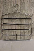 Load image into Gallery viewer, Chrome Metal 4 Tier Swing Arm Pants Hanger - Used