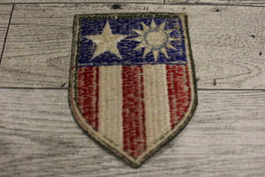 US Army "Cbi" China Burma India Patch - Used