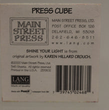 Load image into Gallery viewer, Main Street Press Post-it Cube - Shine Your Light - 345 sheets - New