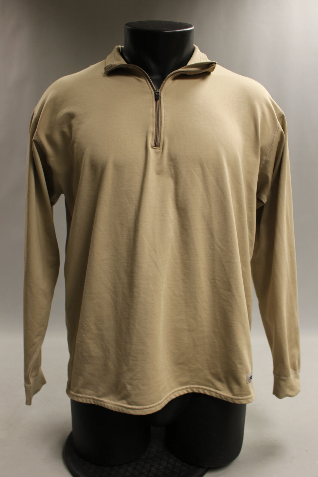 XGO Phase 4 Quarter-Zip Long Sleeve Shirt - Large - Desert Sand - Used